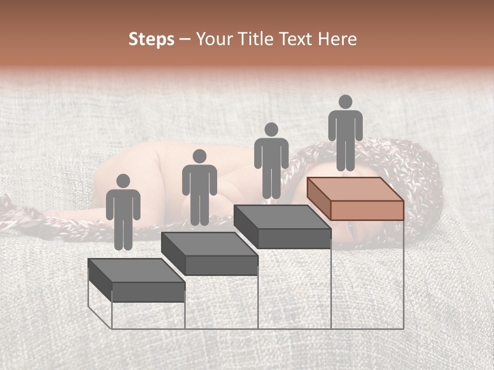 Childhood Crochet Skin PowerPoint Template