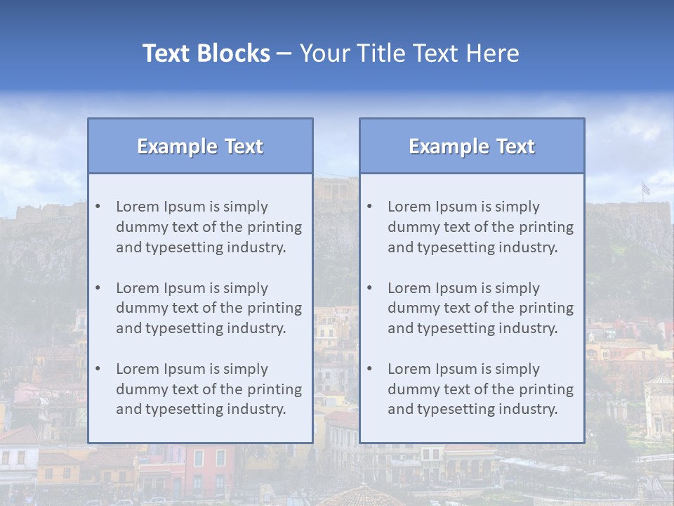 Architecture Mood Famous PowerPoint Template