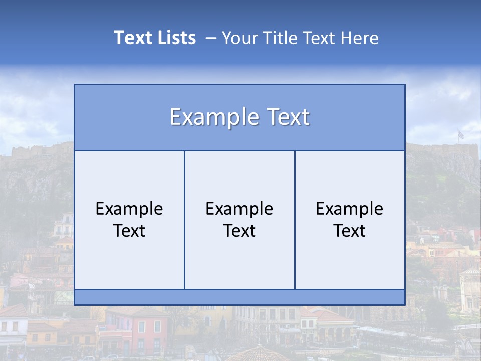 Architecture Mood Famous PowerPoint Template