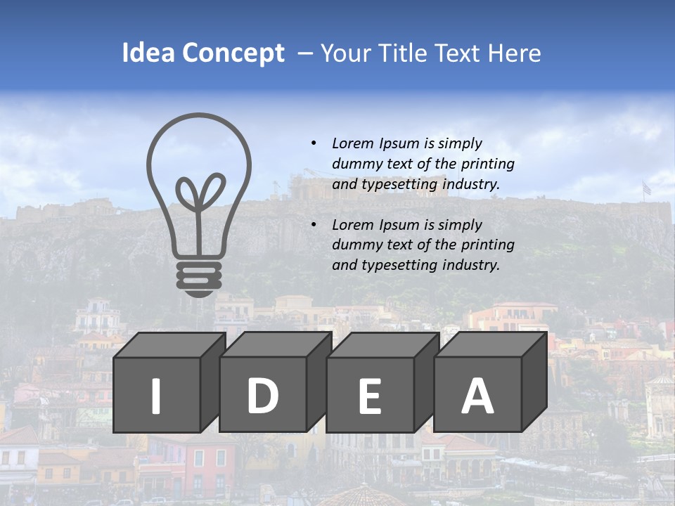 Architecture Mood Famous PowerPoint Template