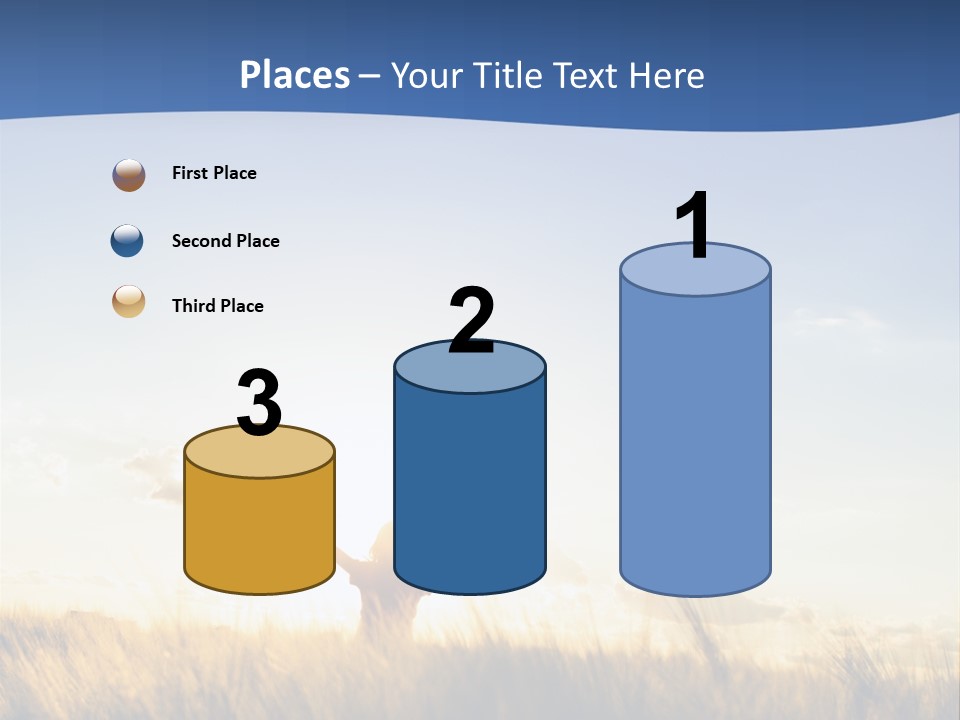 Sunrise Sun Colors PowerPoint Template