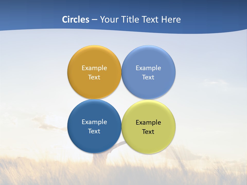 Sunrise Sun Colors PowerPoint Template