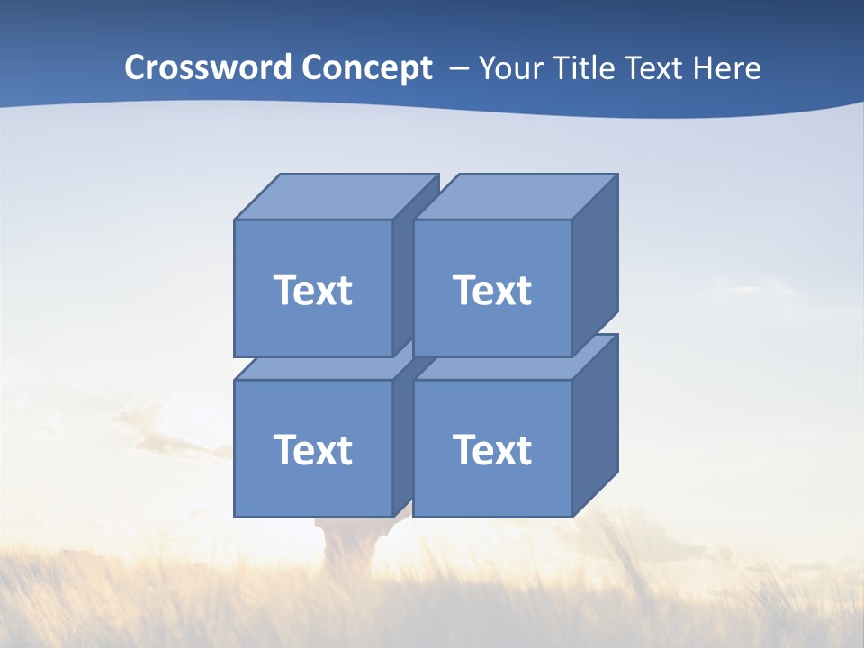 Sunrise Sun Colors PowerPoint Template