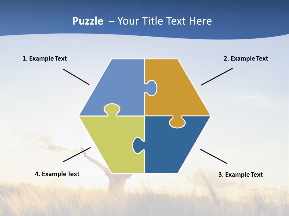 Sunrise Sun Colors PowerPoint Template