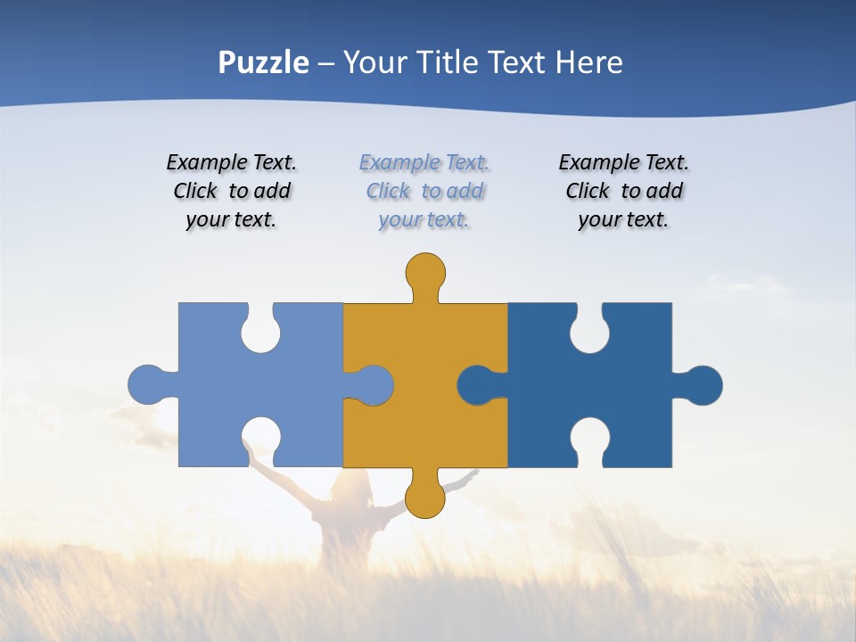 Sunrise Sun Colors PowerPoint Template