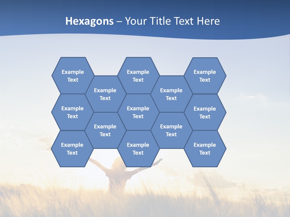 Sunrise Sun Colors PowerPoint Template