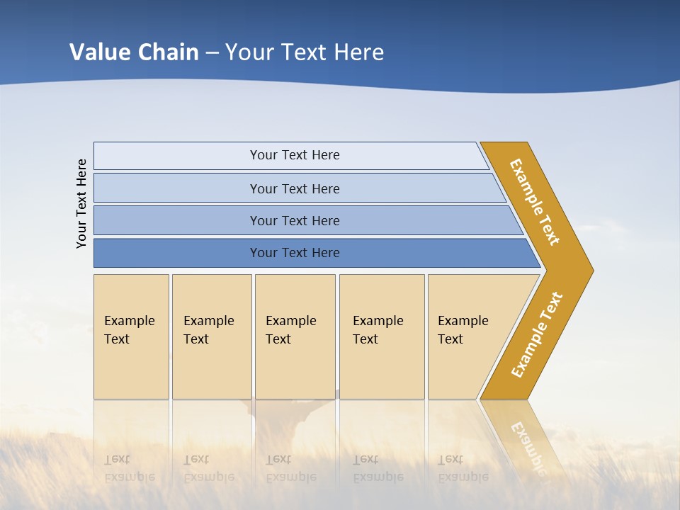 Sunrise Sun Colors PowerPoint Template