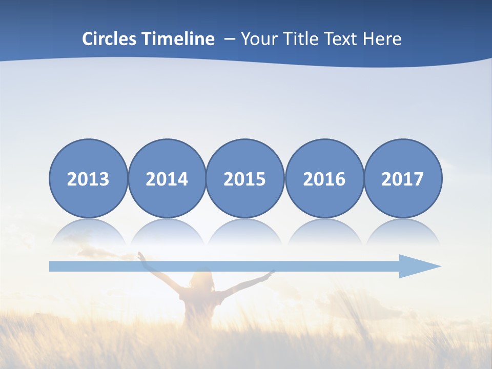 Sunrise Sun Colors PowerPoint Template