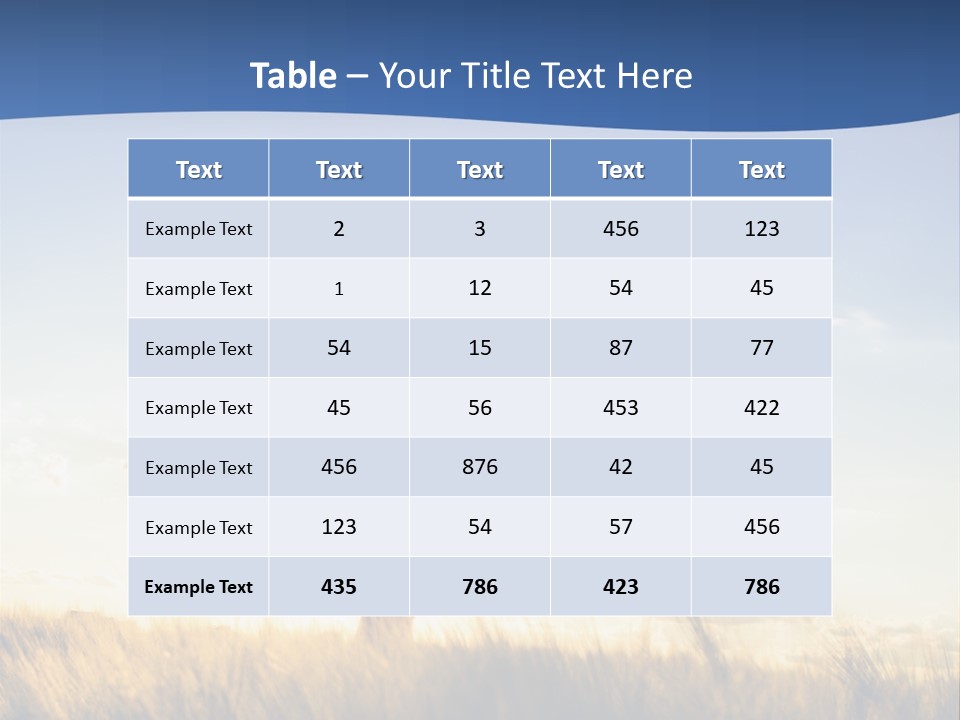 Sunrise Sun Colors PowerPoint Template