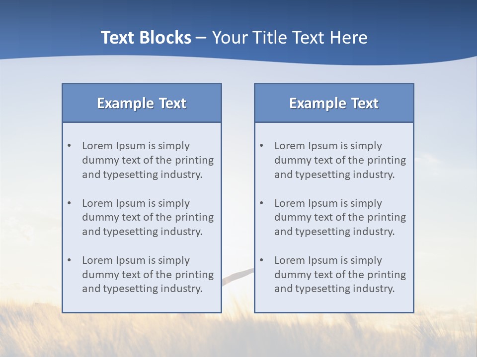 Sunrise Sun Colors PowerPoint Template