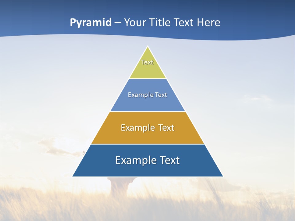 Sunrise Sun Colors PowerPoint Template