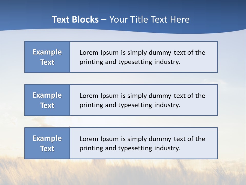Sunrise Sun Colors PowerPoint Template