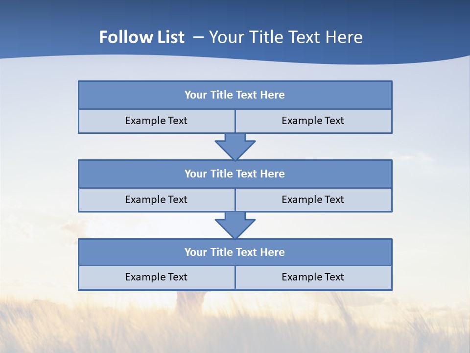 Sunrise Sun Colors PowerPoint Template