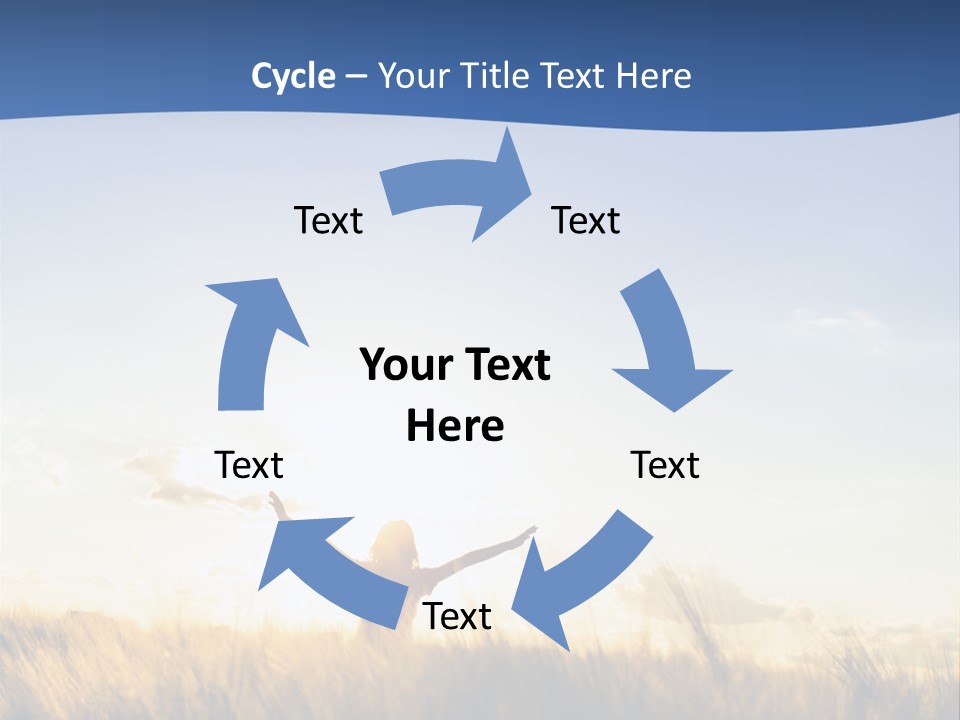 Sunrise Sun Colors PowerPoint Template