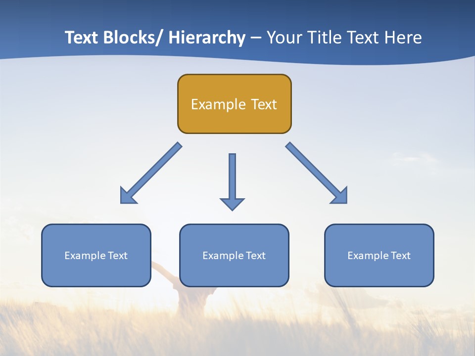 Sunrise Sun Colors PowerPoint Template