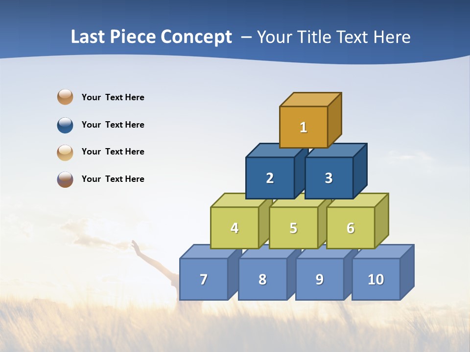 Sunrise Sun Colors PowerPoint Template