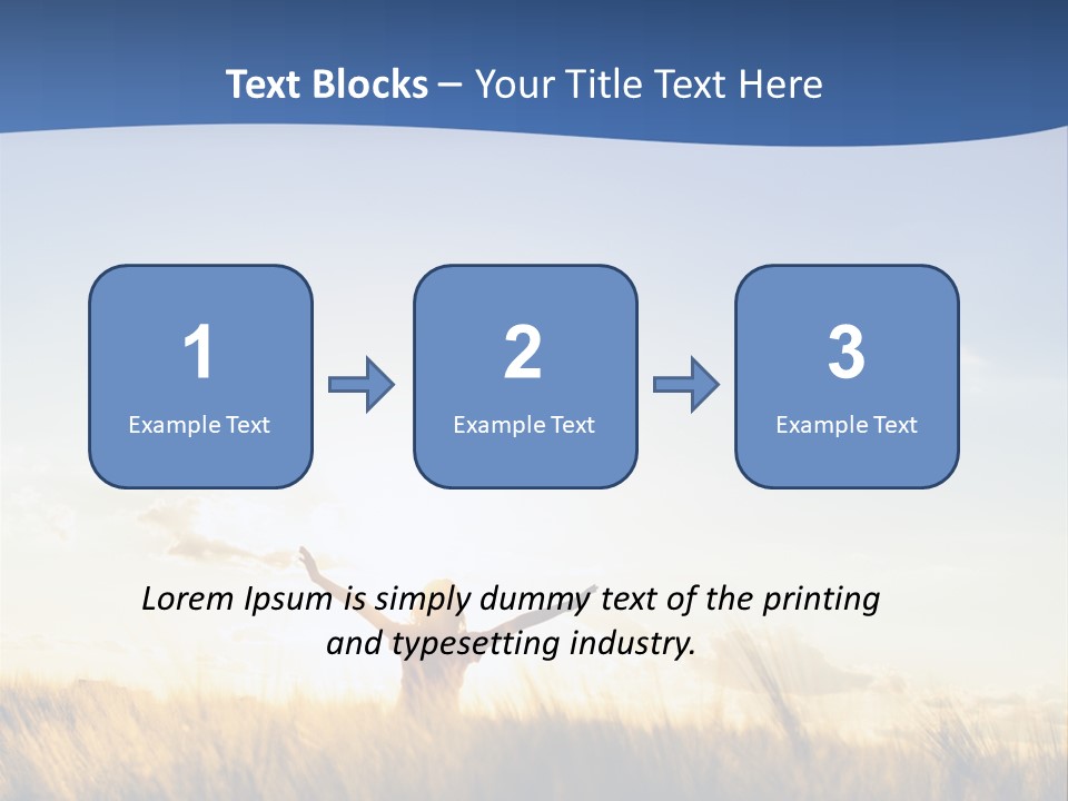 Sunrise Sun Colors PowerPoint Template