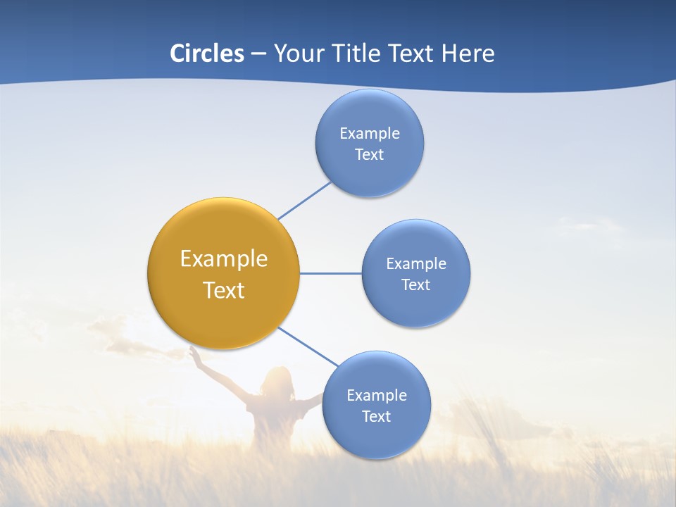 Sunrise Sun Colors PowerPoint Template