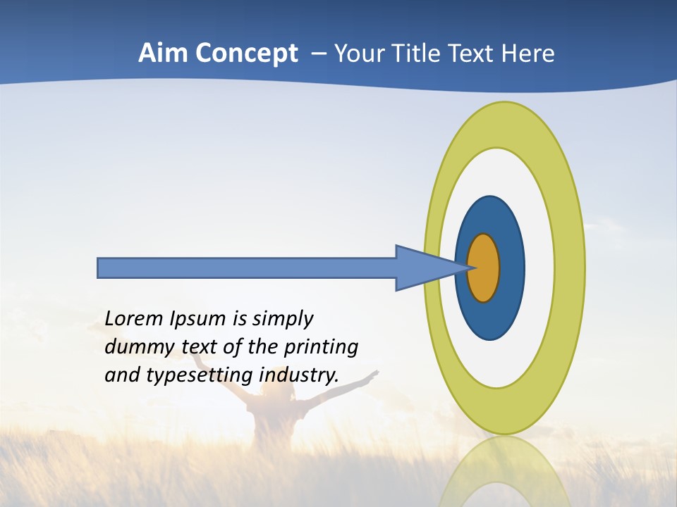 Sunrise Sun Colors PowerPoint Template