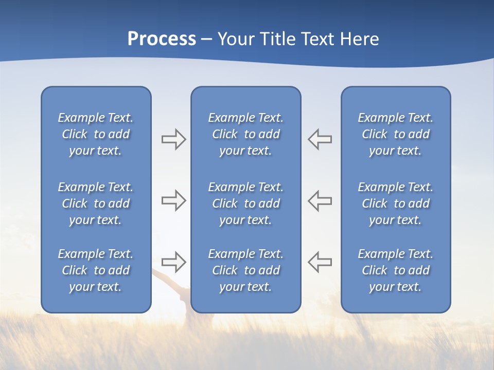 Sunrise Sun Colors PowerPoint Template