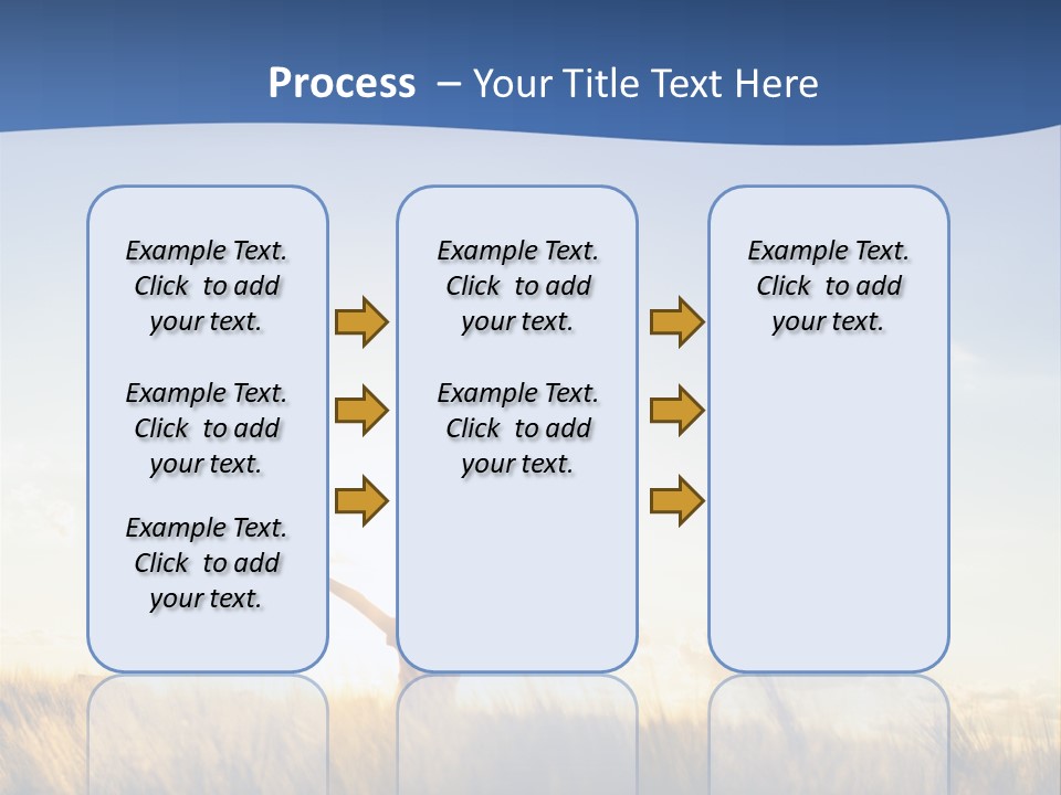 Sunrise Sun Colors PowerPoint Template