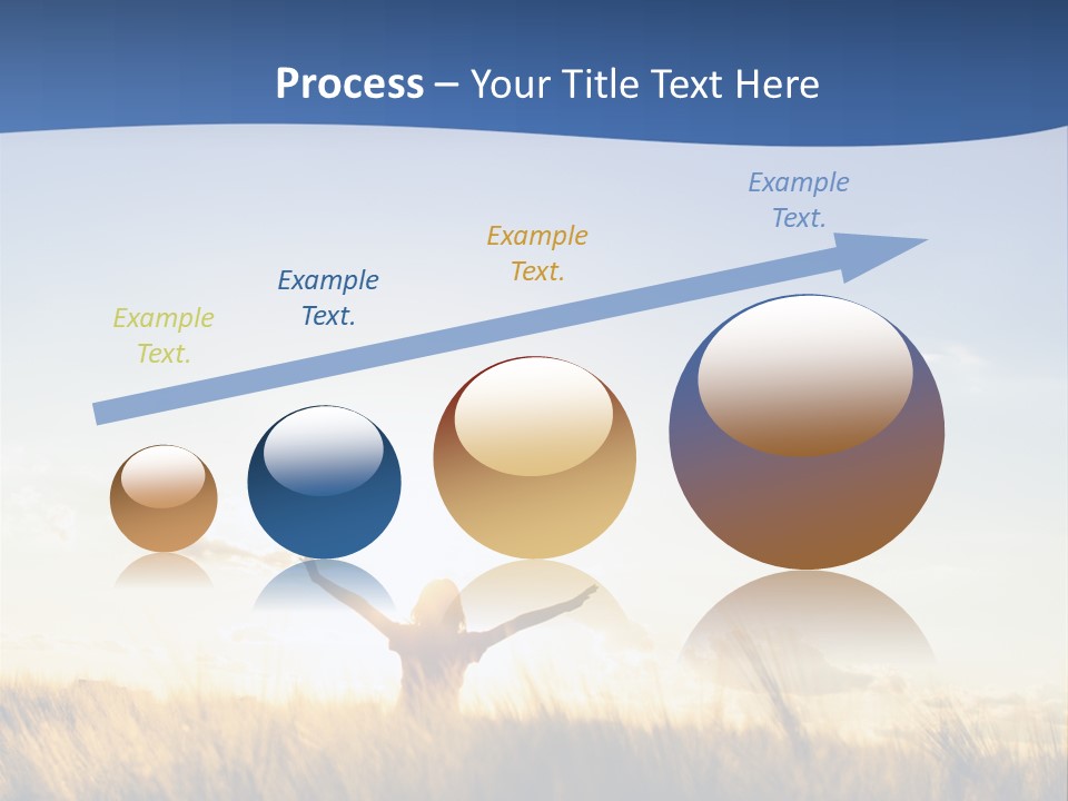 Sunrise Sun Colors PowerPoint Template