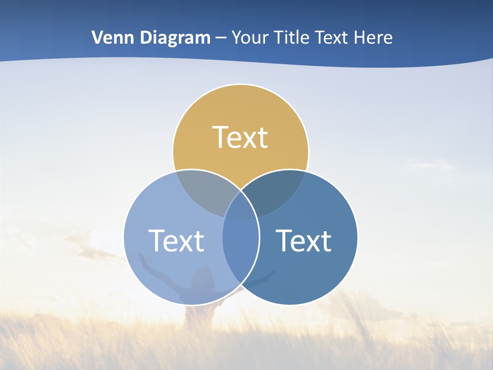 Sunrise Sun Colors PowerPoint Template