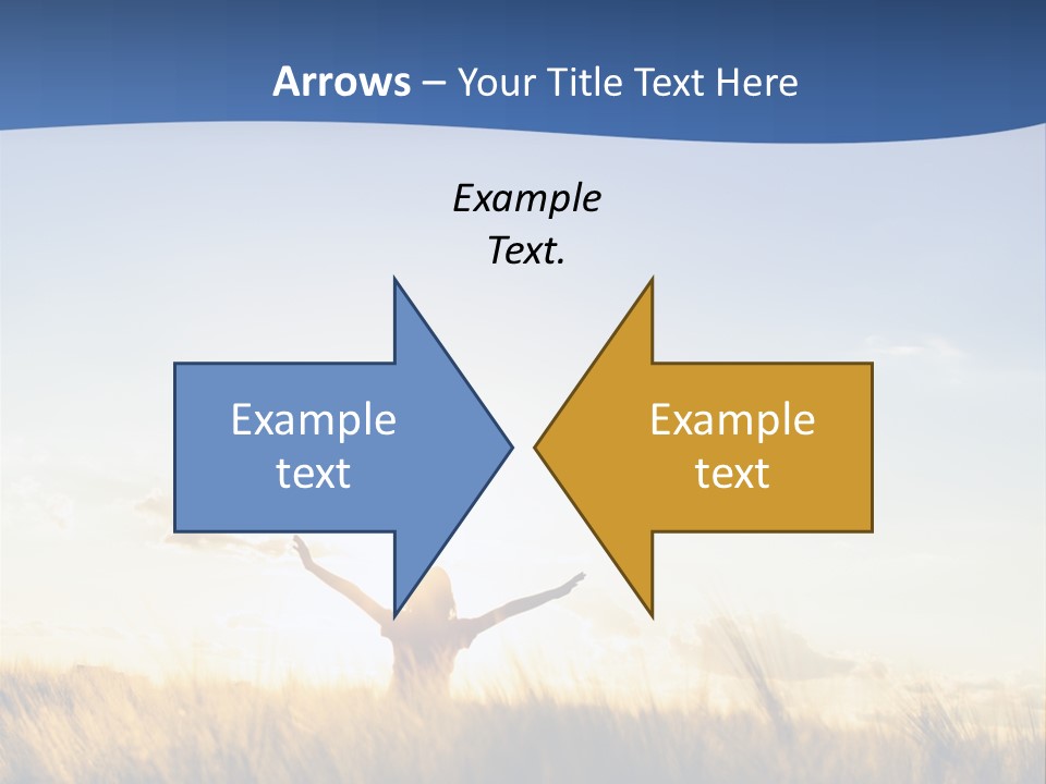 Sunrise Sun Colors PowerPoint Template