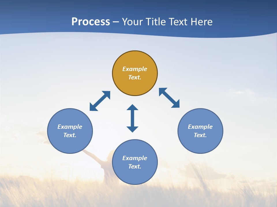 Sunrise Sun Colors PowerPoint Template