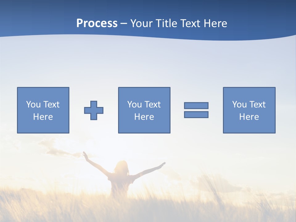 Sunrise Sun Colors PowerPoint Template
