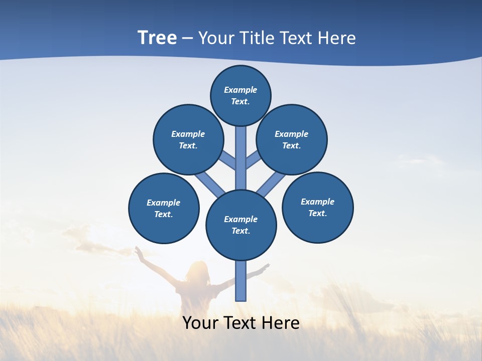 Sunrise Sun Colors PowerPoint Template