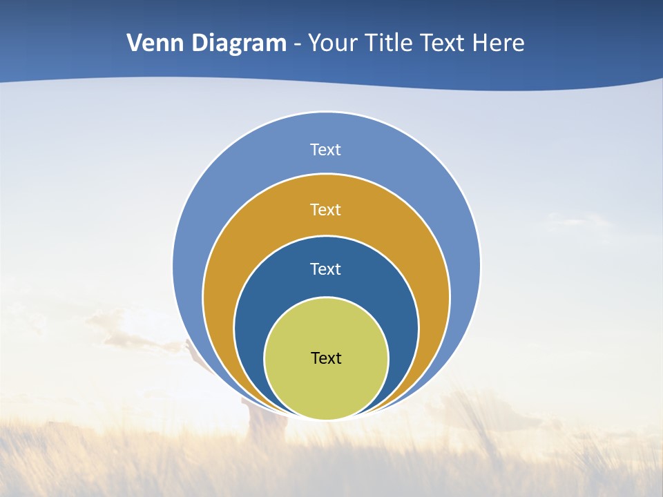 Sunrise Sun Colors PowerPoint Template
