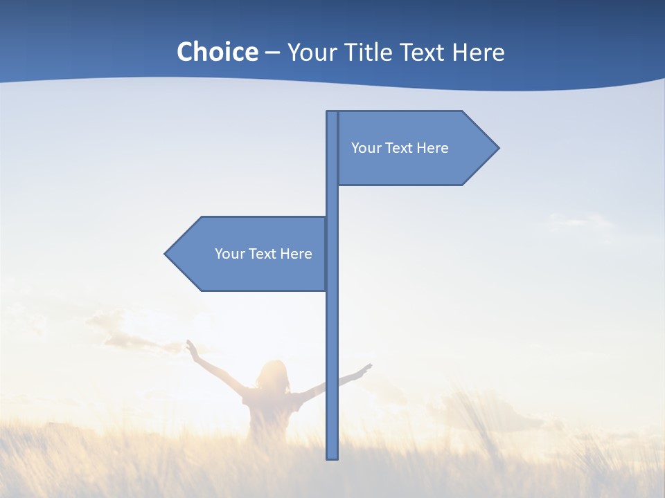 Sunrise Sun Colors PowerPoint Template