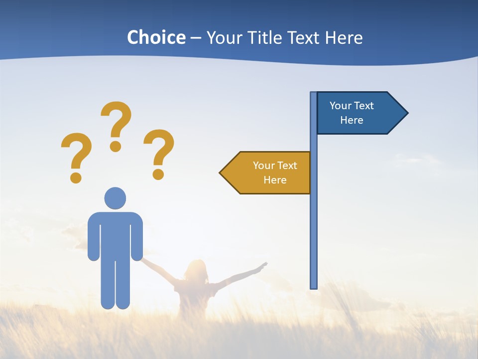 Sunrise Sun Colors PowerPoint Template