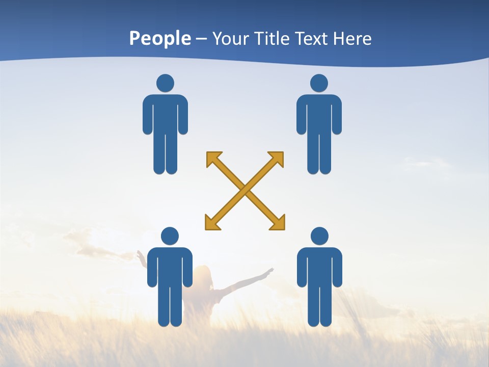 Sunrise Sun Colors PowerPoint Template