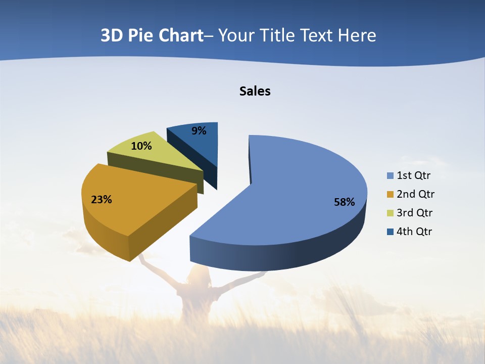 Sunrise Sun Colors PowerPoint Template