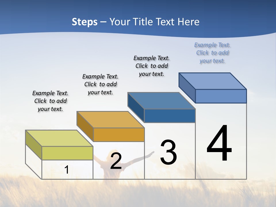 Sunrise Sun Colors PowerPoint Template