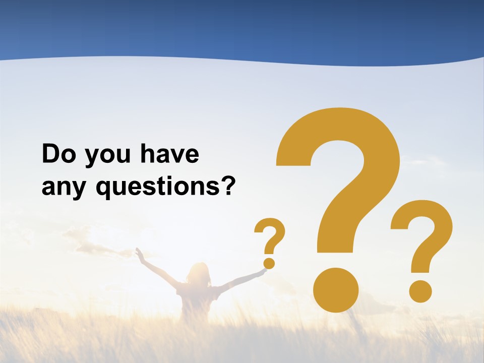 Sunrise Sun Colors PowerPoint Template