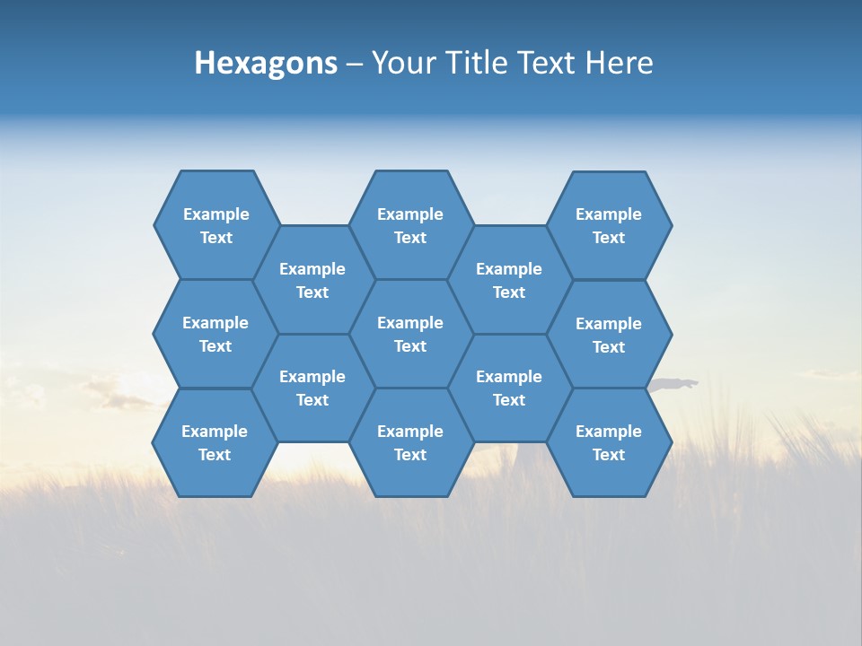 Human Sunset Caucasian PowerPoint Template