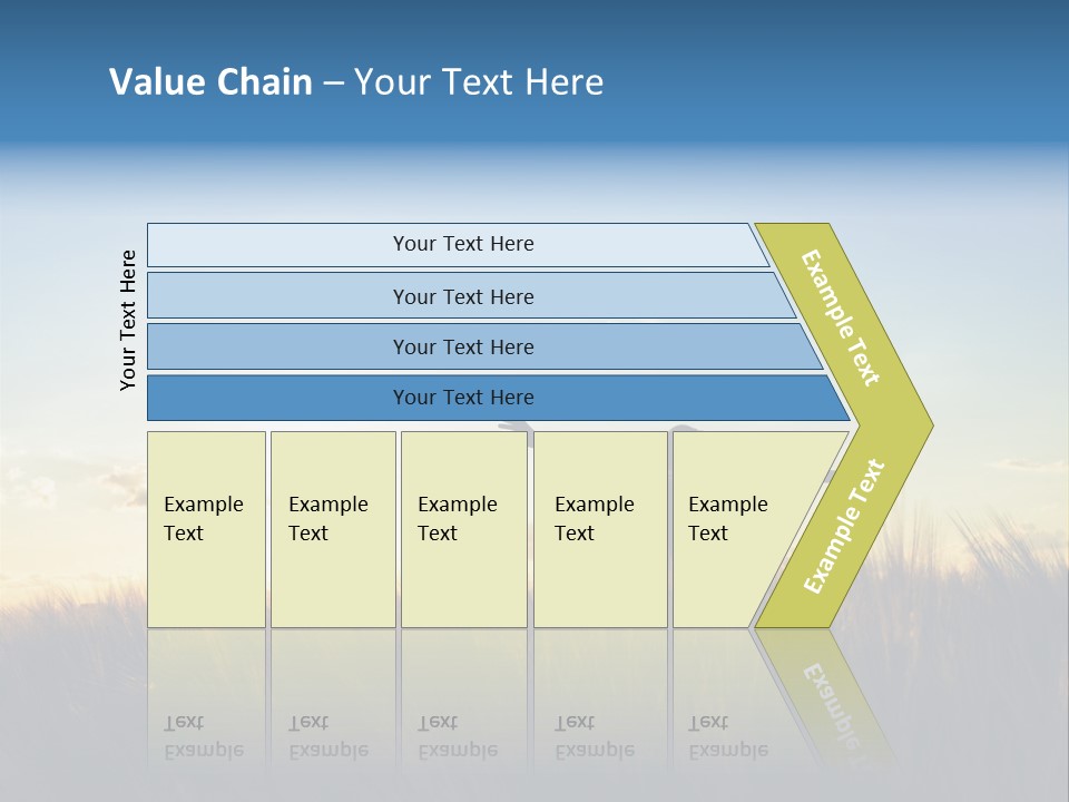 Human Sunset Caucasian PowerPoint Template