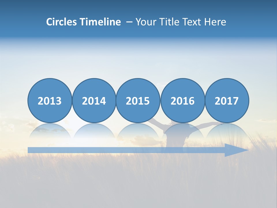 Human Sunset Caucasian PowerPoint Template