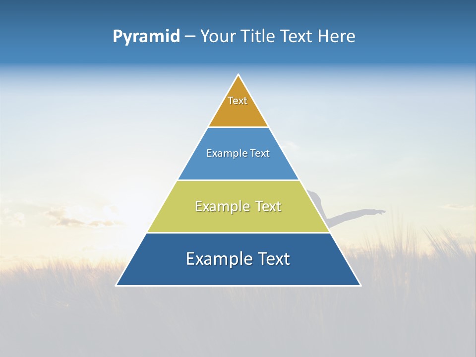 Human Sunset Caucasian PowerPoint Template