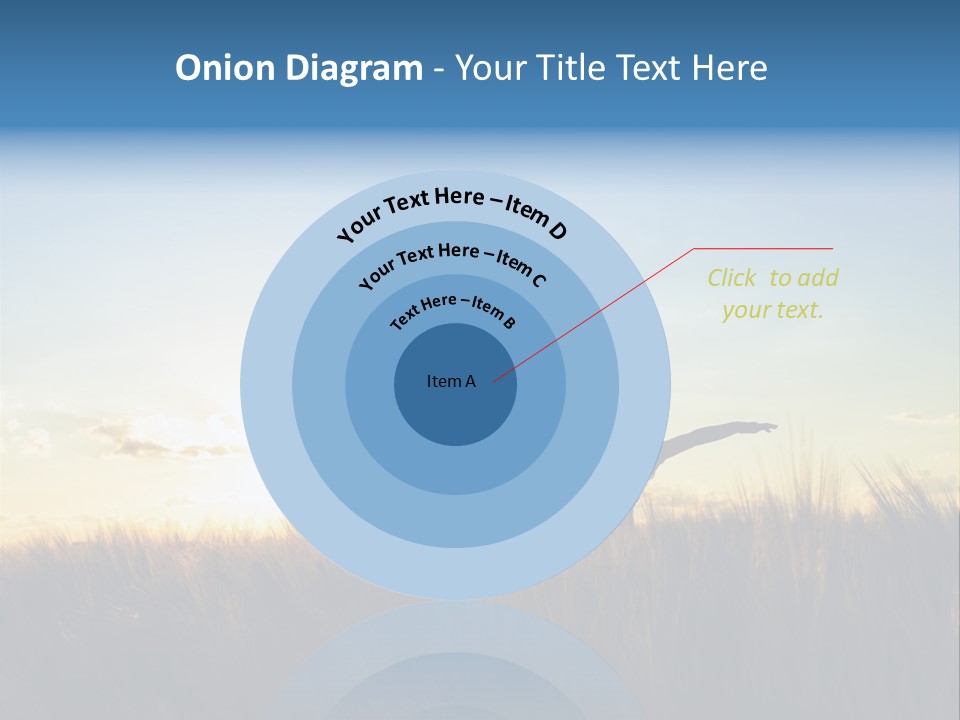 Human Sunset Caucasian PowerPoint Template