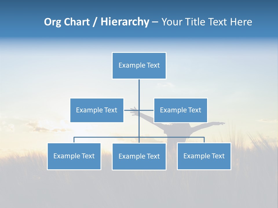 Human Sunset Caucasian PowerPoint Template