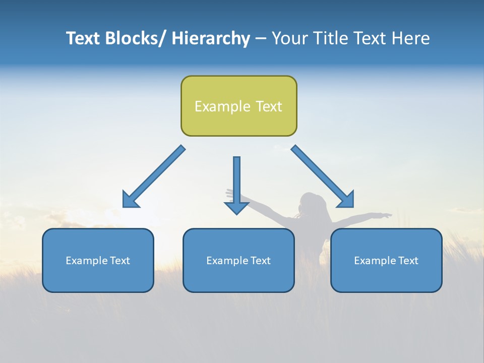 Human Sunset Caucasian PowerPoint Template