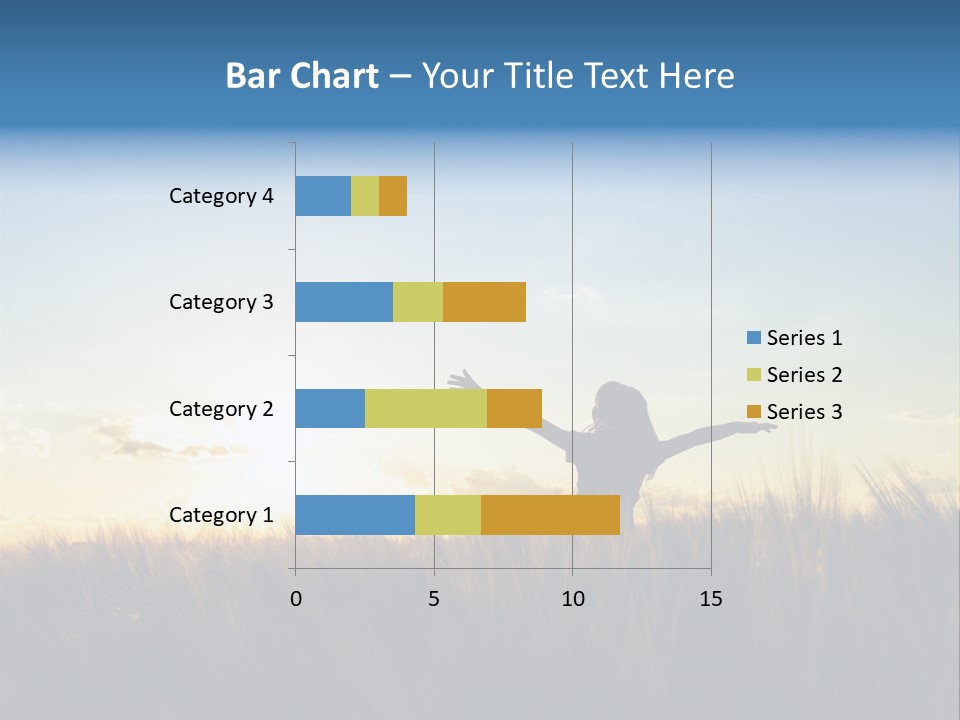 Human Sunset Caucasian PowerPoint Template