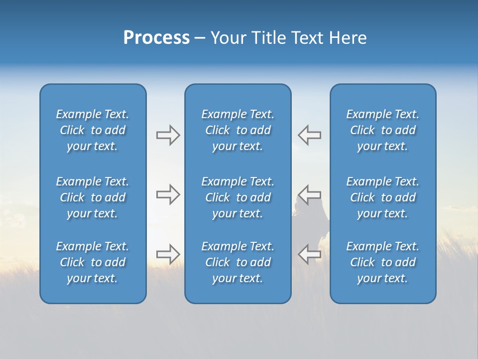Human Sunset Caucasian PowerPoint Template