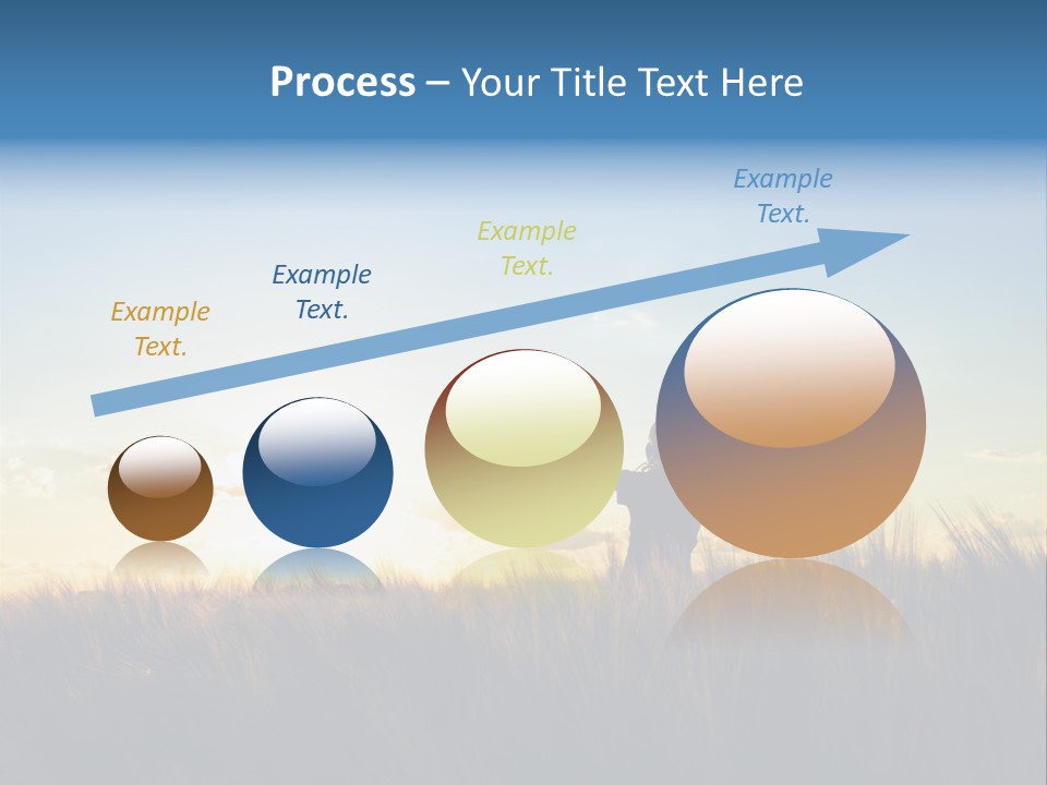 Human Sunset Caucasian PowerPoint Template