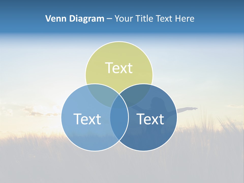 Human Sunset Caucasian PowerPoint Template