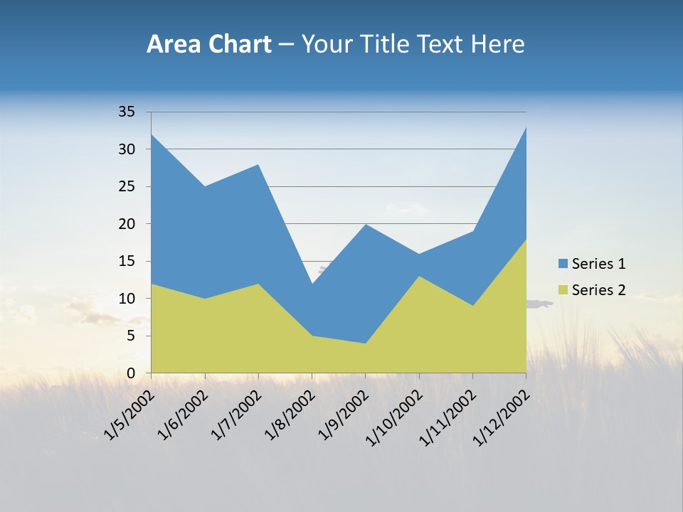 Human Sunset Caucasian PowerPoint Template